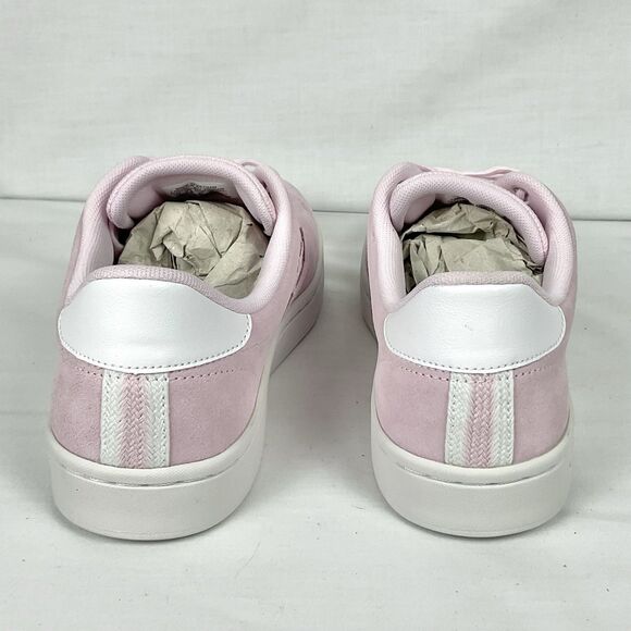 Converse Women's All Court Ox Sneakers Shoes Pink Suede Sz 10 New Lace Up - Picture 6 of 10